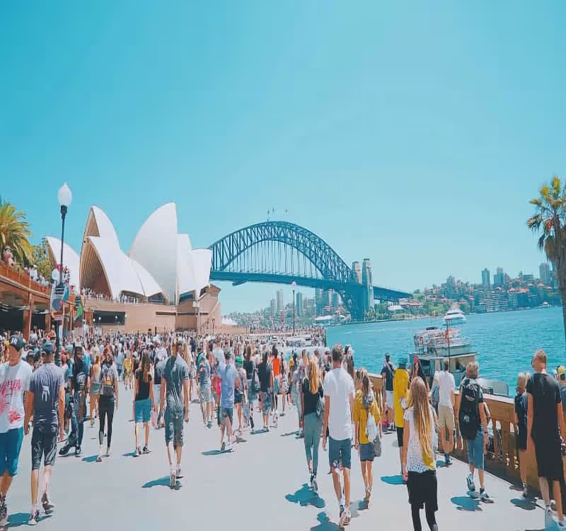 Friendly IT technician providing IT support in Sydney, assisting a small business team with desktop troubleshooting