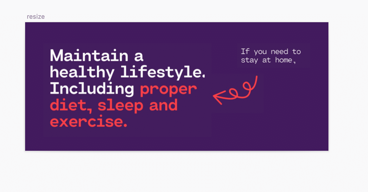 Productivity while working from home blog featured image | A banner image that reads "Maintain a healthy lifestyle. Including proper diet, sleep and exercise, if you need to stay at home"